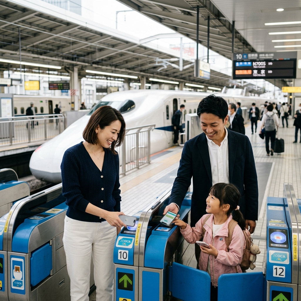 スマートEXで複数人の予約方法