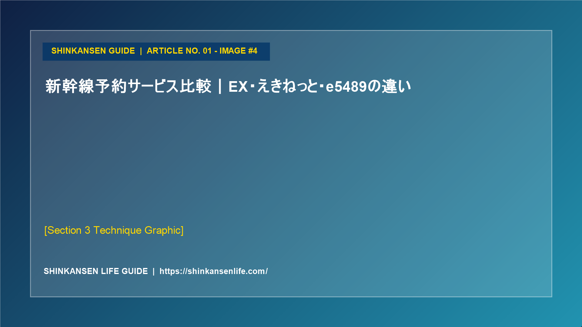 新幹線予約サービス比較｜EX・えきねっと・e5489の違い (4/5)